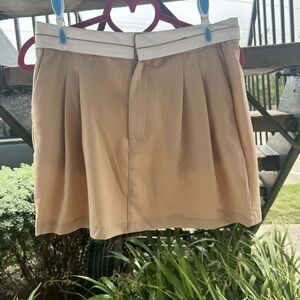 HYFVE Tan Mini Skirt